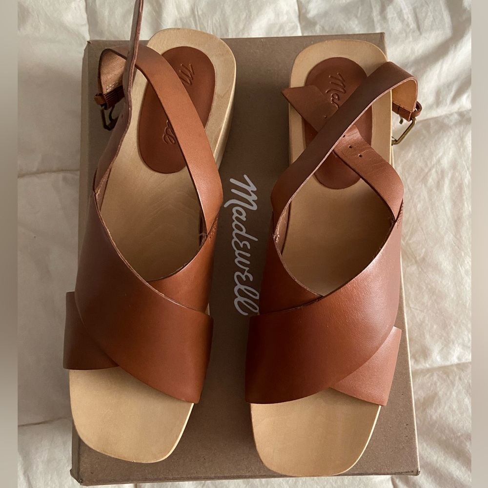 Madewell leather Clog Sandals - Picture 5 of 5